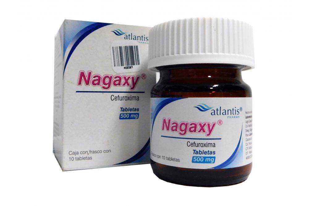 Nagaxy 500 mg Caja Con Frasco Con 10 Tabletas RX2