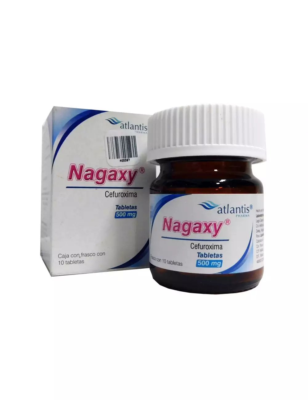 Nagaxy 500 mg Caja Con Frasco Con 10 Tabletas RX2