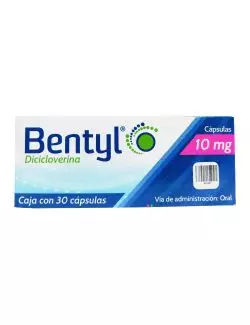 Bentyl 10mg Caja Con 30 Cápsulas