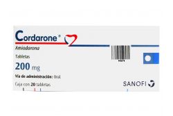 Cordarone 200 mg Caja Con 20 Tabletas