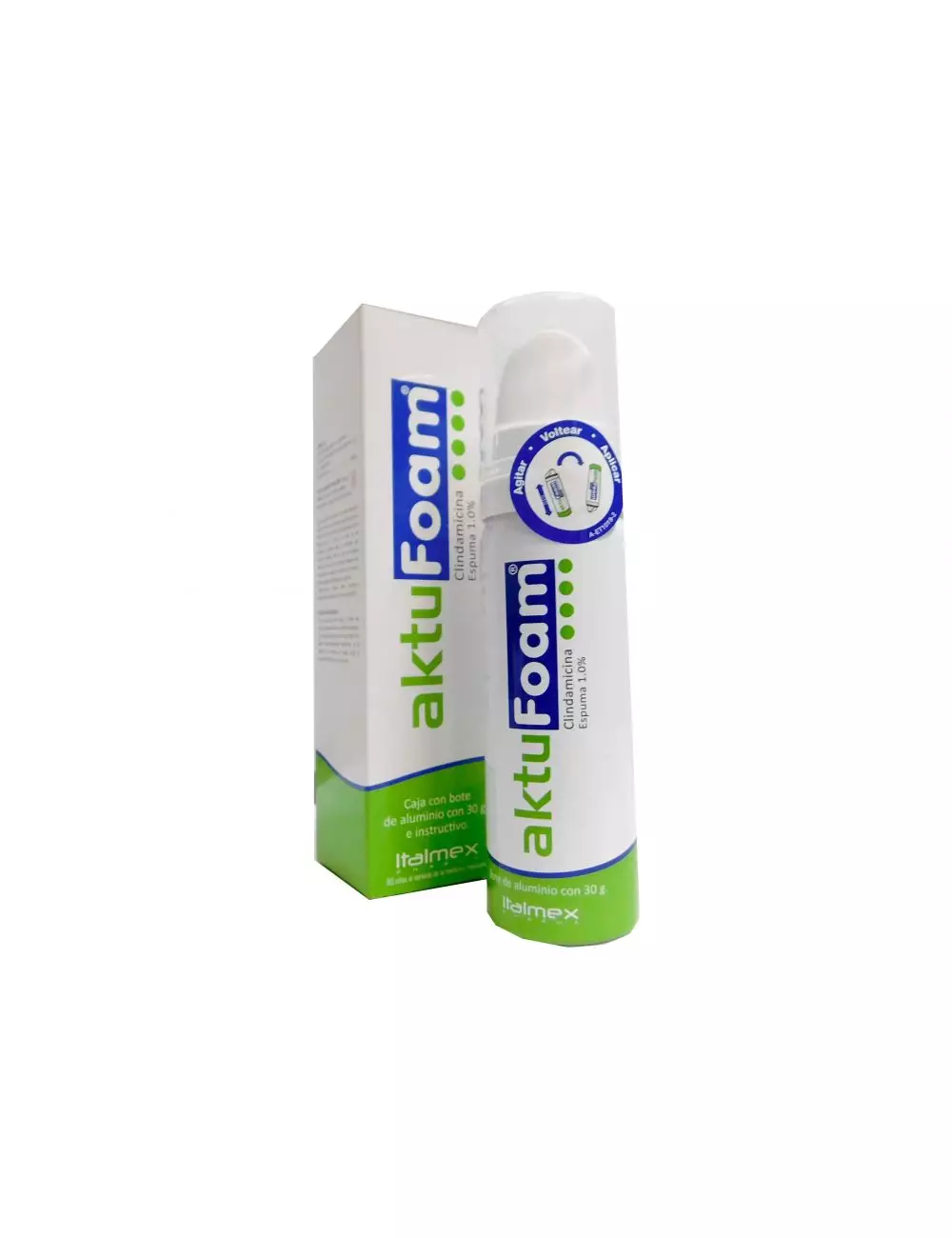 Aktufoam Espuma 1% Caja Con Bote Con 30 g