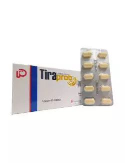 Tiraprob 500 mg Caja Con 60 Tabletas