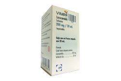 Vimpat Solución 200 mg/20 mL Caja Con Un Frasco Ámpula