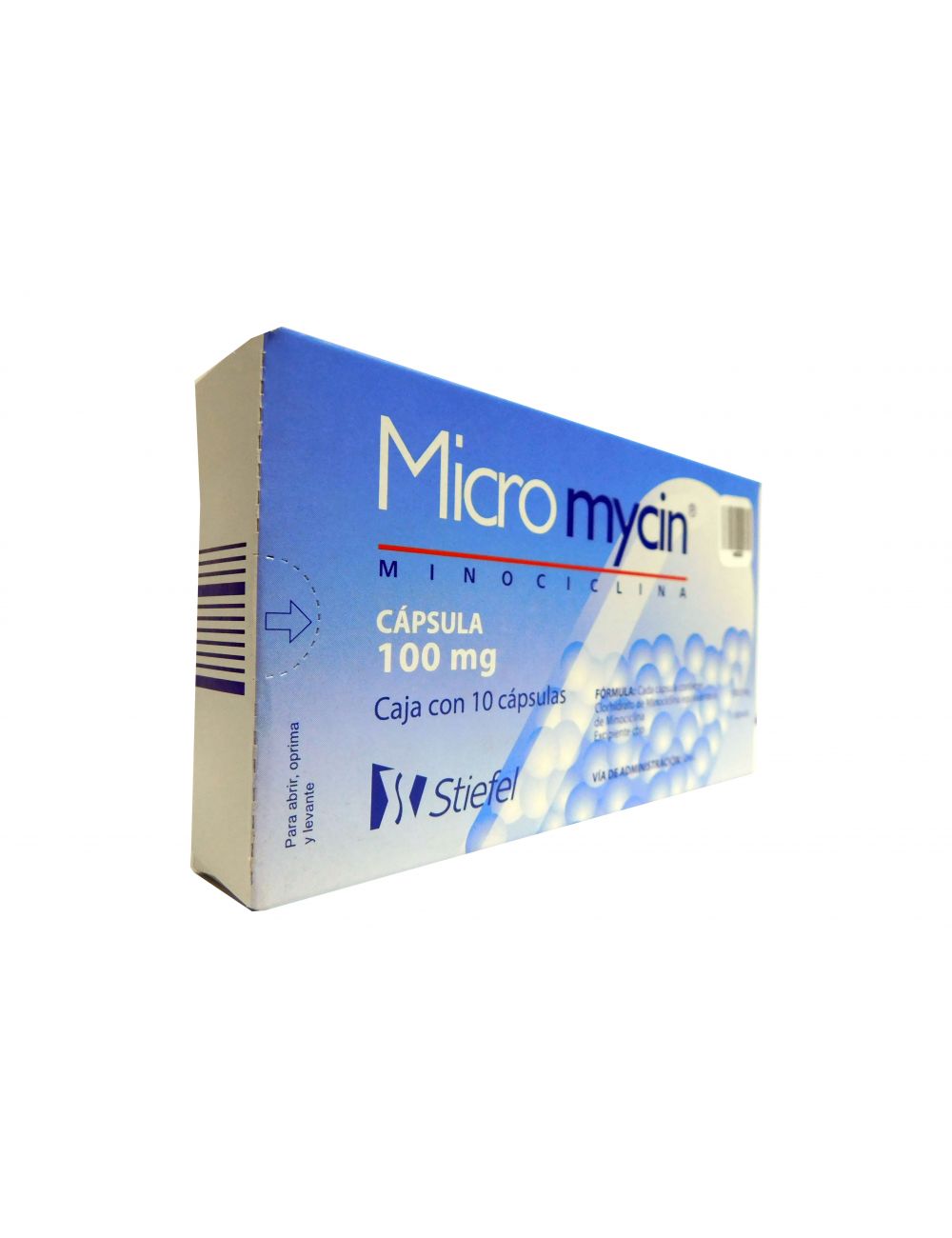 Micromycin 100 mg Caja Con 10 Cápsulas - RX2