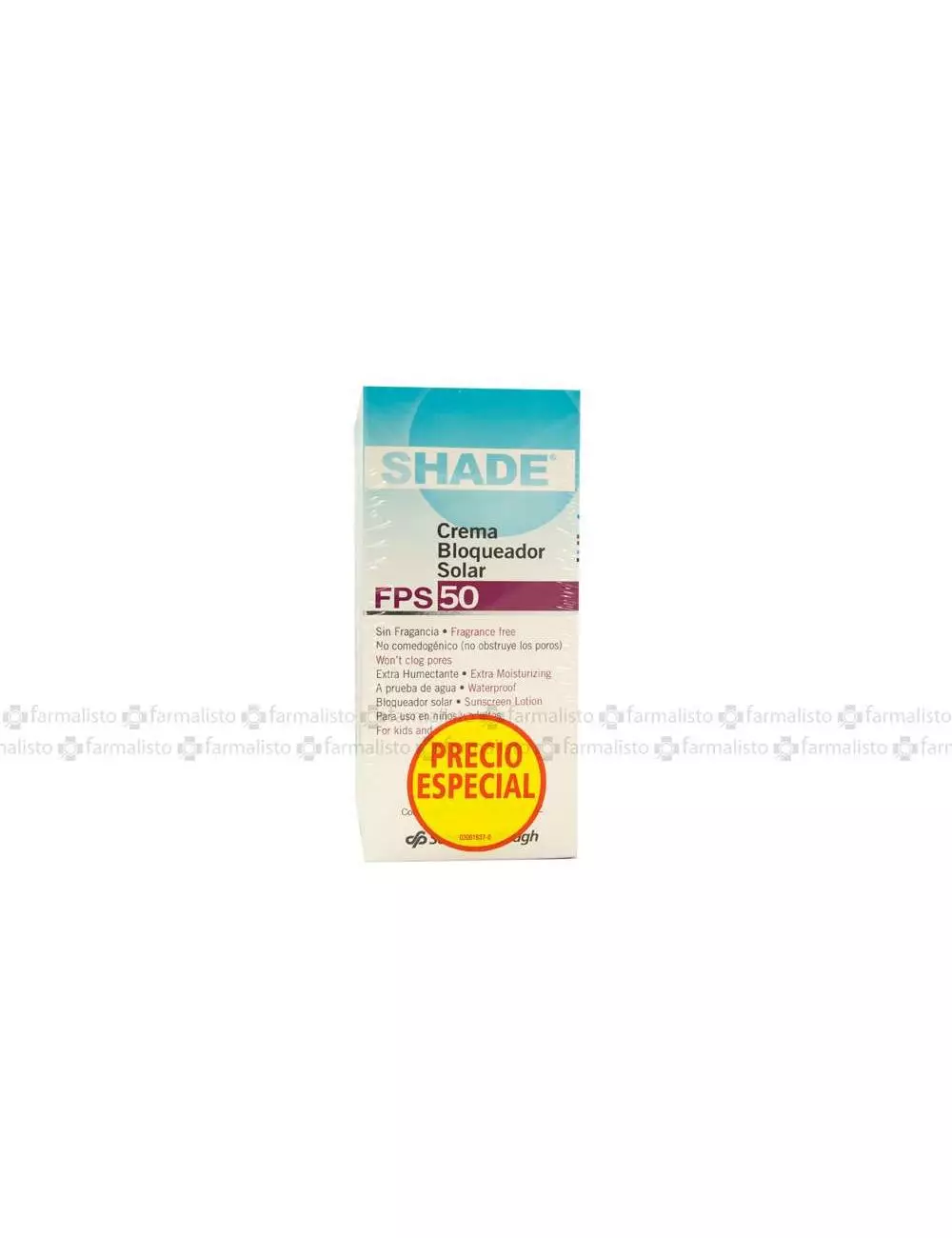 Shade Protect Crema FPS 50 Caja Con Tubo Con 177 mL