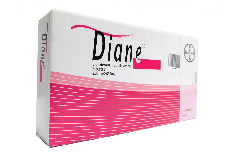 Diane Caja Con 21 Tabletas