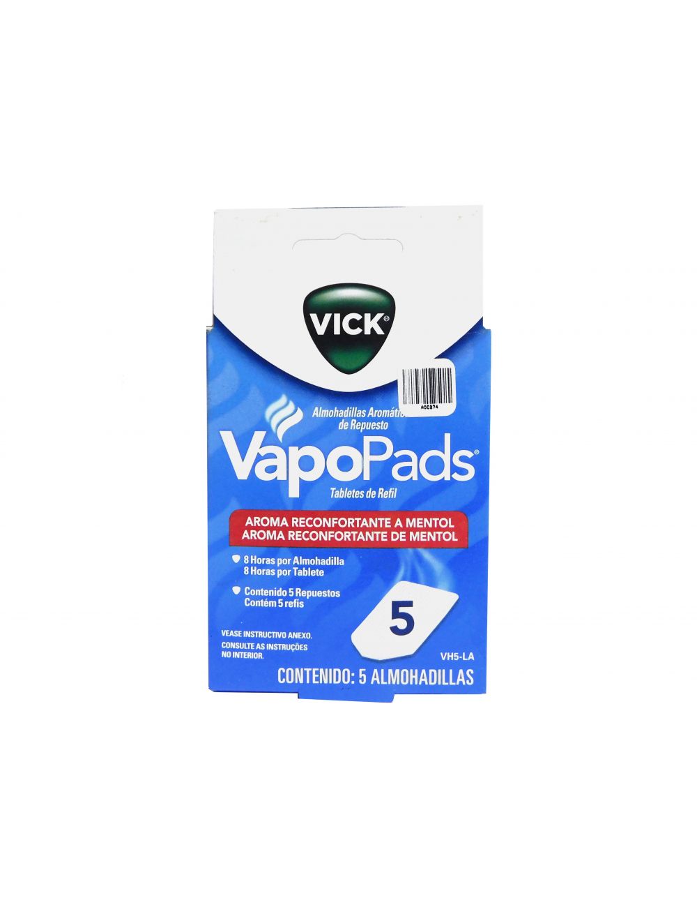 Almohadillas Vick Vapopad Caja Con 5 Piezas