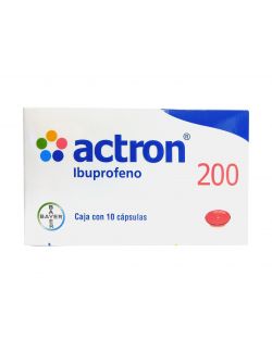 Actron 200 mg Caja Con 10 Cápsulas