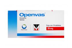 Openvas 20 mg Caja Con 14 Tabletas