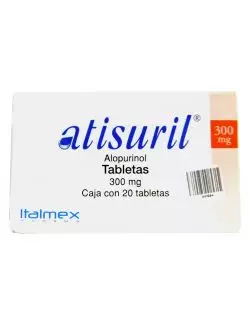 Atisuril 300 mg Caja Con 20 Tabletas