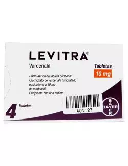 Levitra® 10mg (Vardenafil) - 4 Tabletas - Bayer