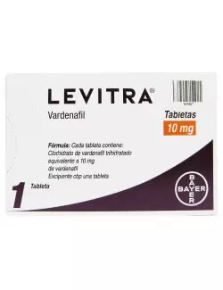 Levitra 10 mg Caja Con 1 Tableta