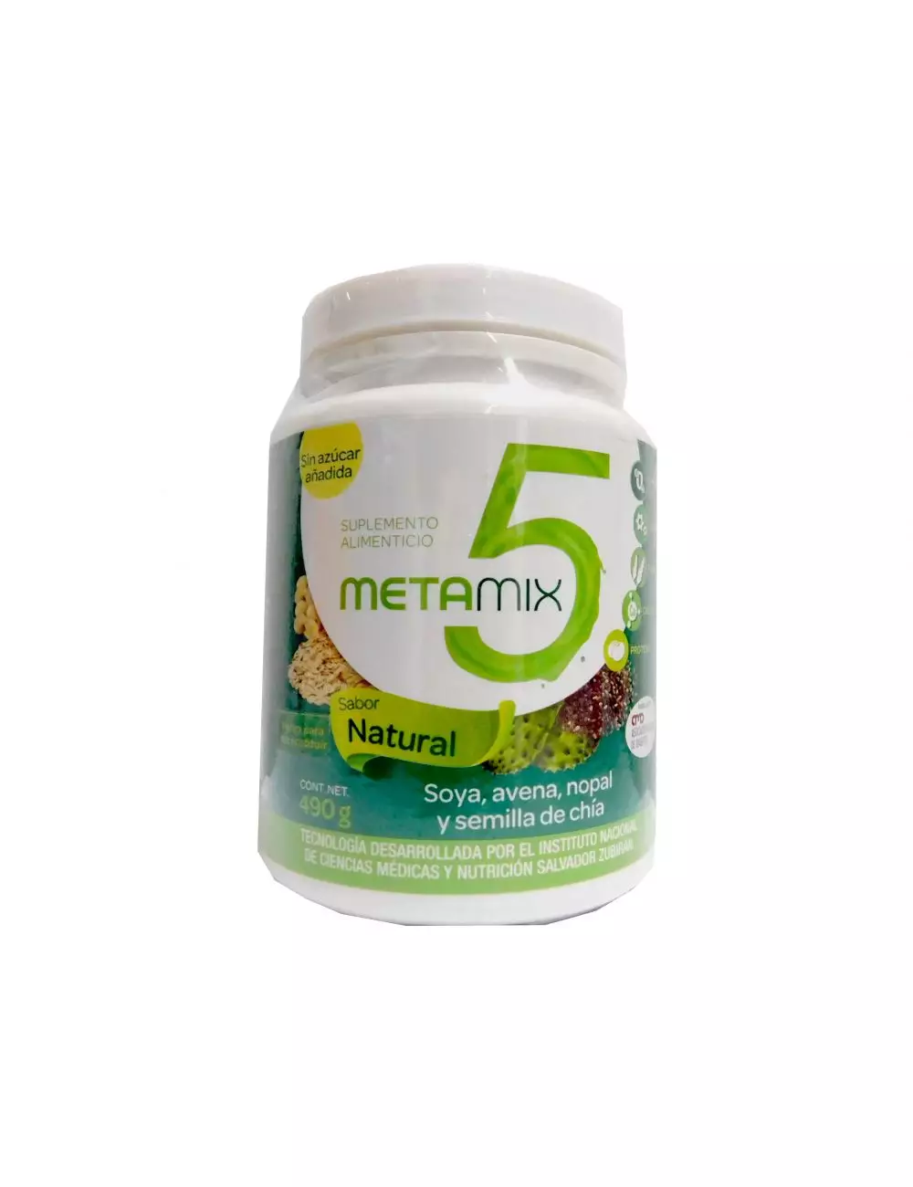 Metamix 5 Tarro con 490g Sabor Natural