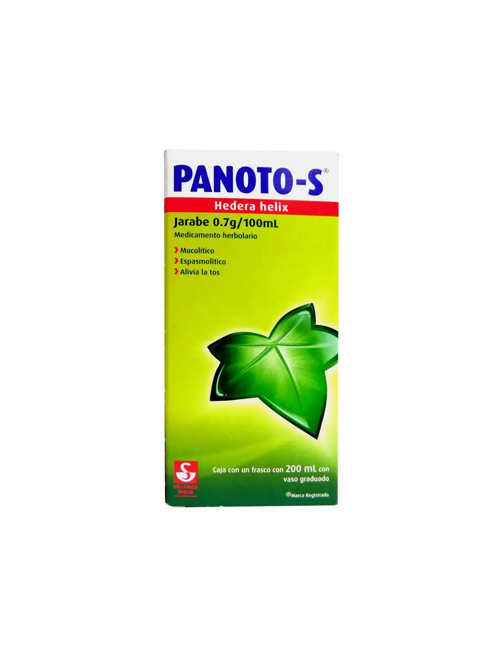 Panotos 0.7g  Jarabe Caja Con Frasco 200 mL