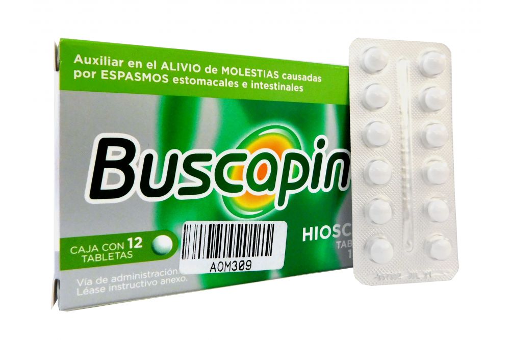 Buscapina 10 mg Caja Con 12 Tabletas.