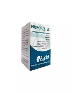 Fibroquel® 1.5 ml (Colágeno Polivinilpirrolidona) - Frasco Ámpula - Aspid Rx3