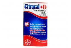 Citracal +D Caja Con Frasco Con 60 Tabletas Recubiertas