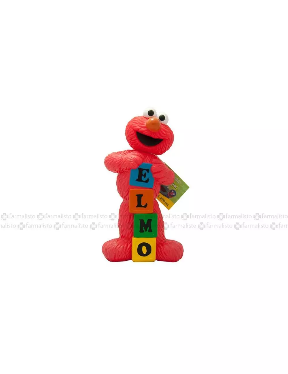 SHAMPOO PLAZA SESAMO ELMO FRASCO CON 270 ML