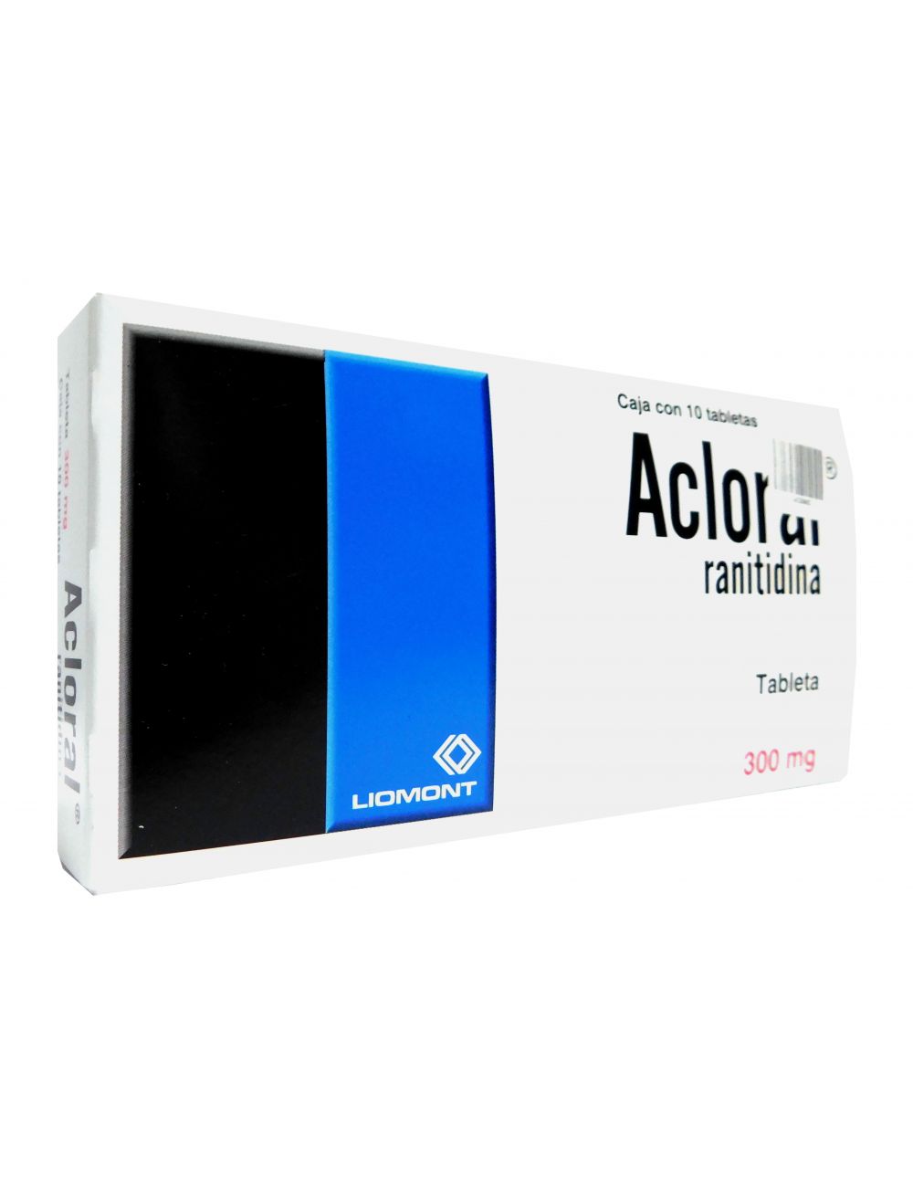 Acloral 300 mg Caja Con 10 Tabletas