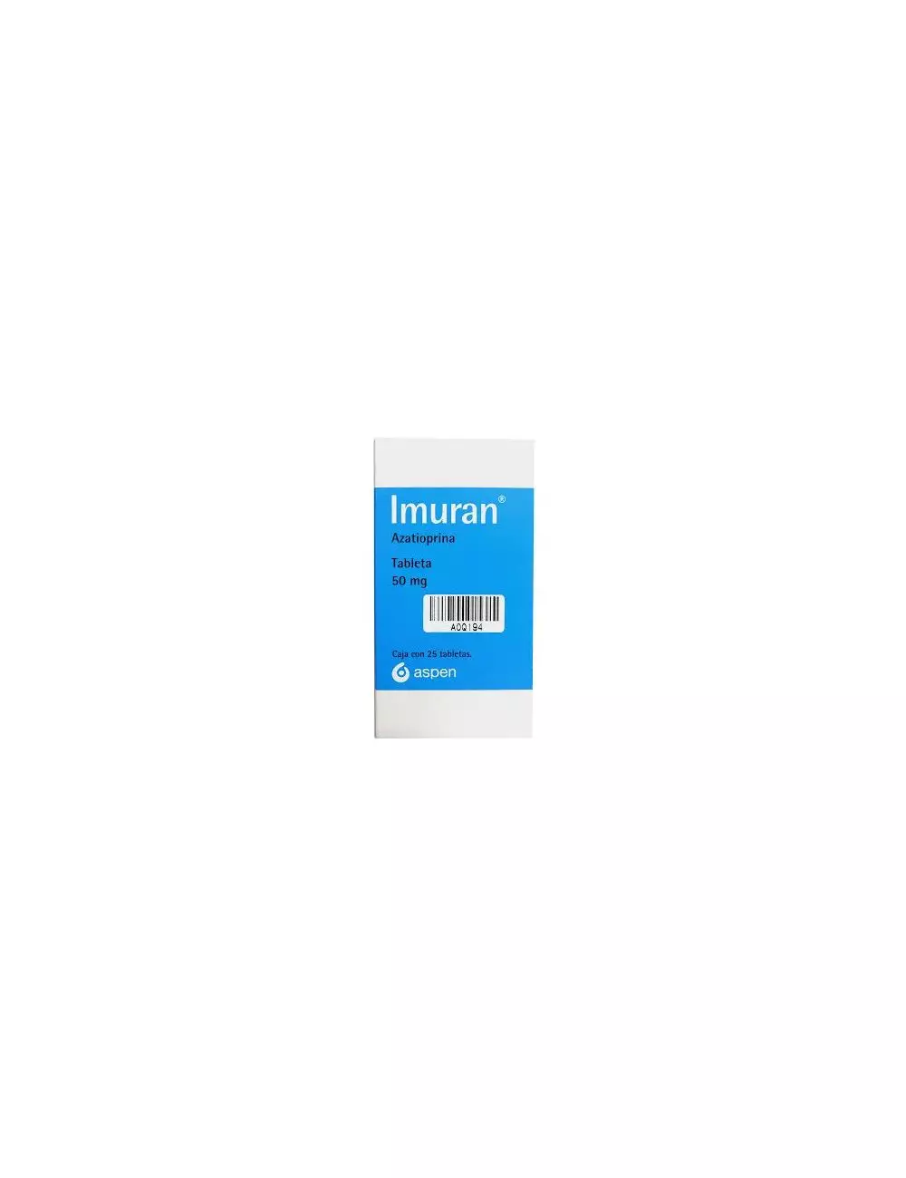Imuran 50 mg Caja Con 25 Tabletas