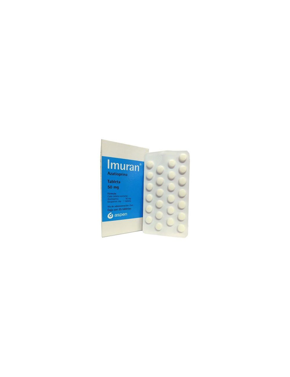 Imuran 50 mg Caja Con 25 Tabletas Imuran 50 mg Caja Con 25 Tabletas