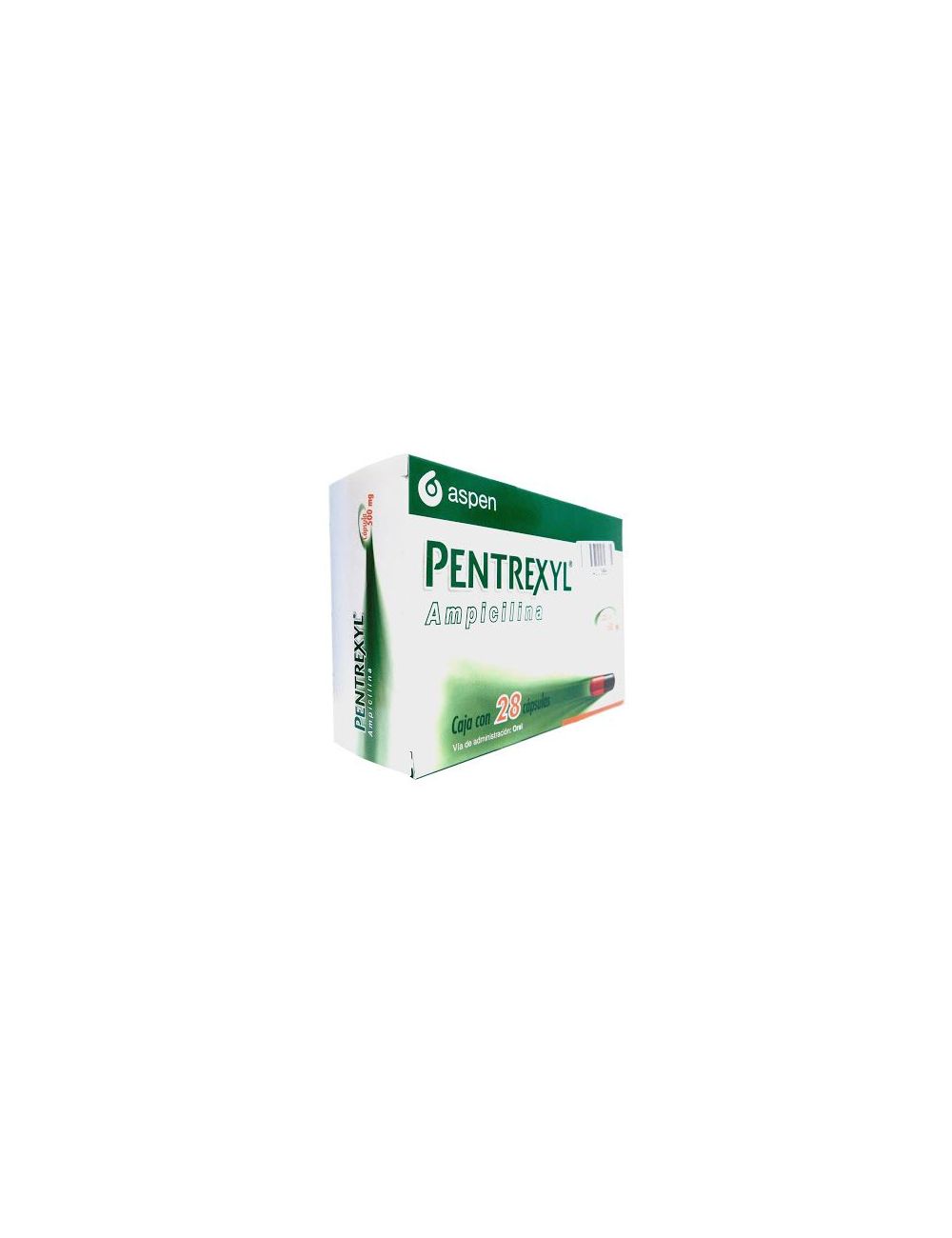 Pentrexyl 500 mg Con 28 Cápsulas - RX2