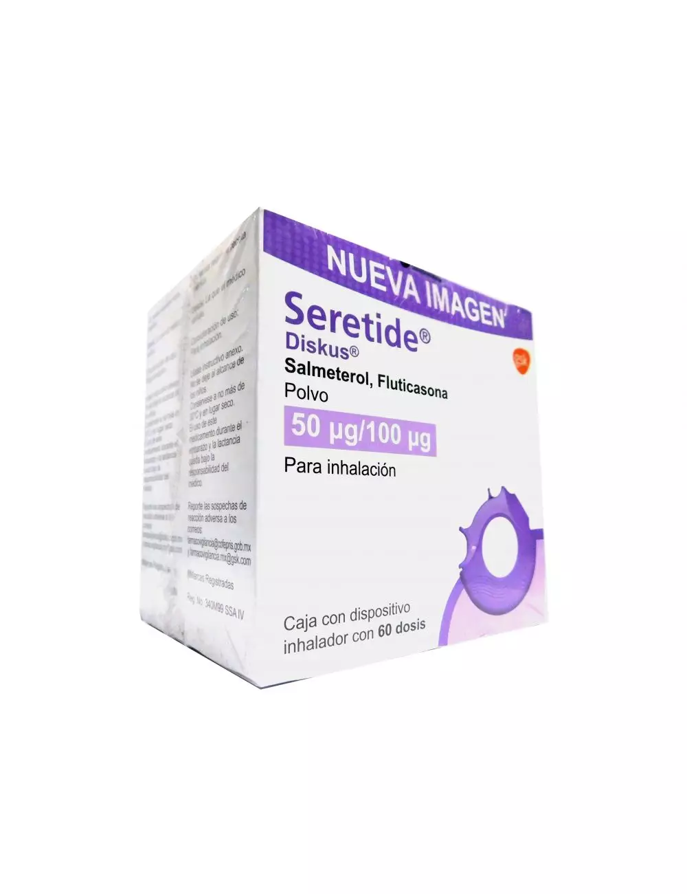 Seretide Diskus 50 Mcg/100 Mcg 60 Dosis 2x1