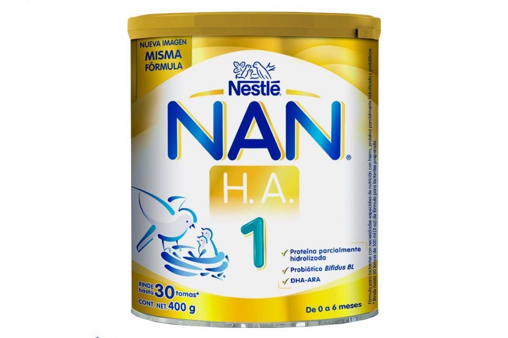 NAN H.A.1 0-6 Meses Lata Con 400 g