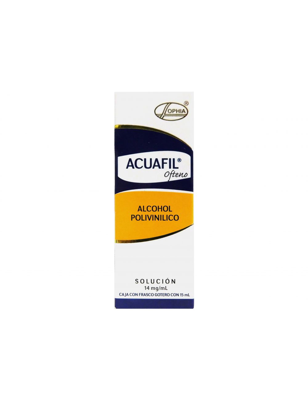 Acuafil Ofteno Solución 14mg/mL Frasco Gotero Con 15mL Acuafil Ofteno Solución 14mg/mL Frasco Gotero Con 15mL