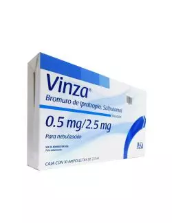 Vinza Caja Con 10 Ampolletas Con 2.5 mL