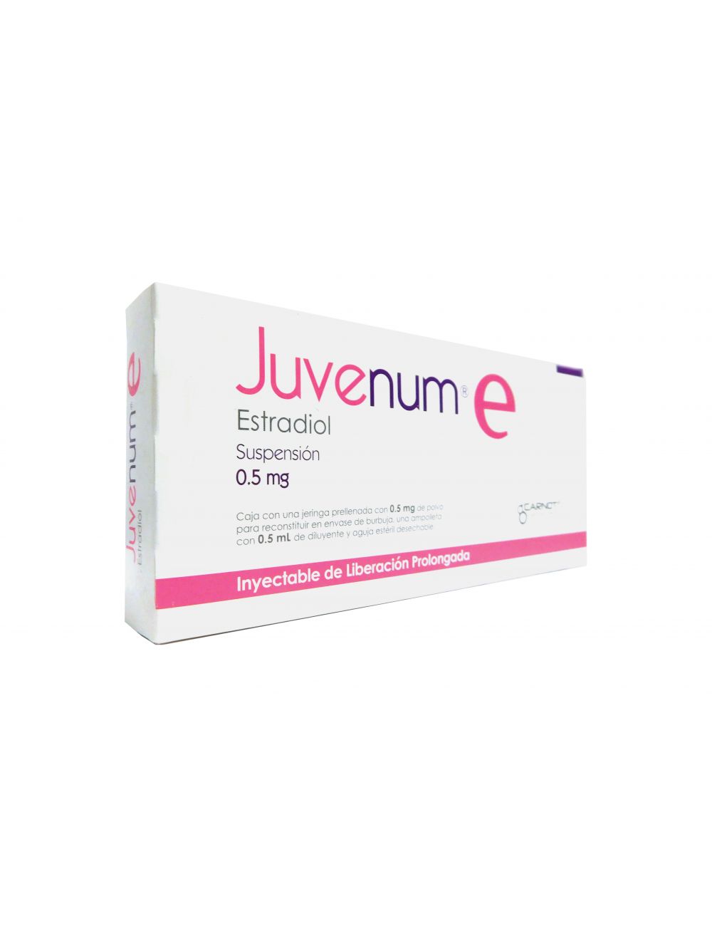 Juvenum E Suspensión 0.5mg Caja Con 1 Jeringa Con Polvo