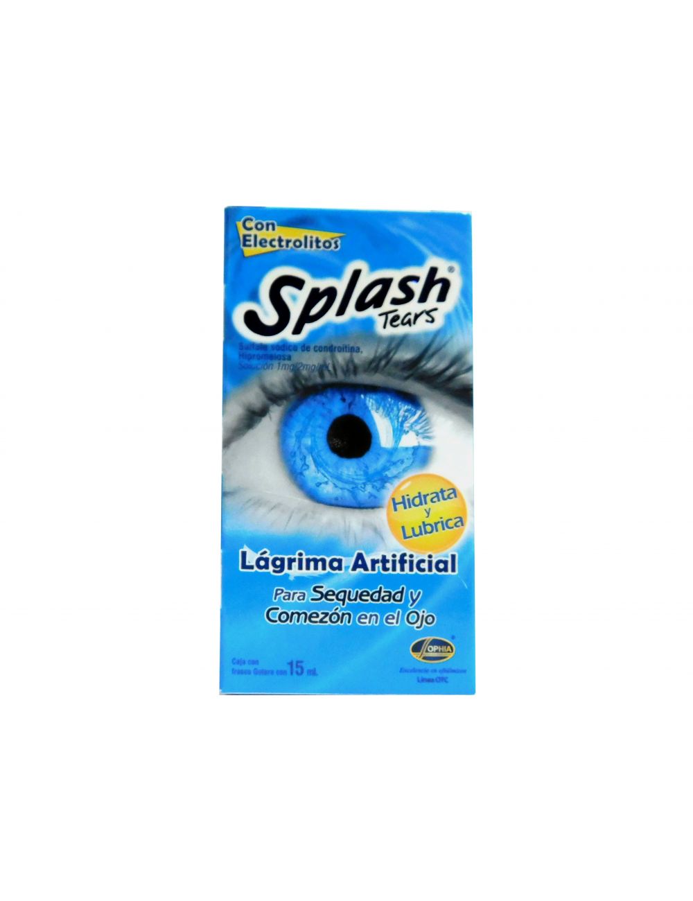 Splash Tears Caja Con Frasco Gotero Con 15mL Splash Tears Caja Con Frasco Gotero Con 15mL