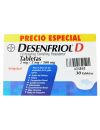 Desenfriol D 2mg/5mg/500mg Caja Con 30 Tabletas