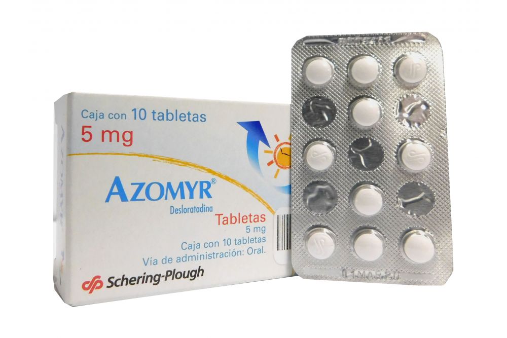 Azomyr 5 mg Caja Con 10 Tabletas