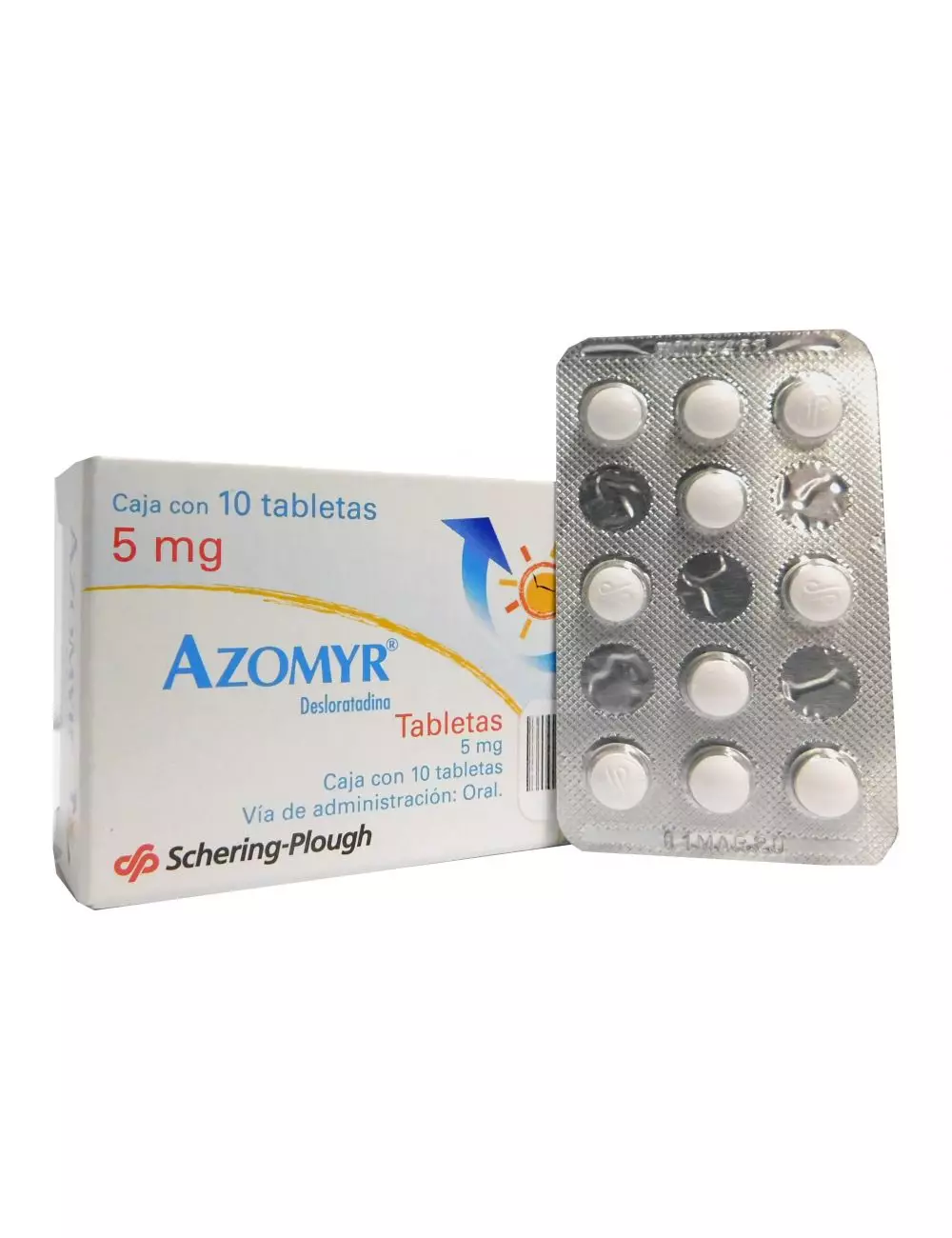 Azomyr 5 mg Caja Con 10 Tabletas