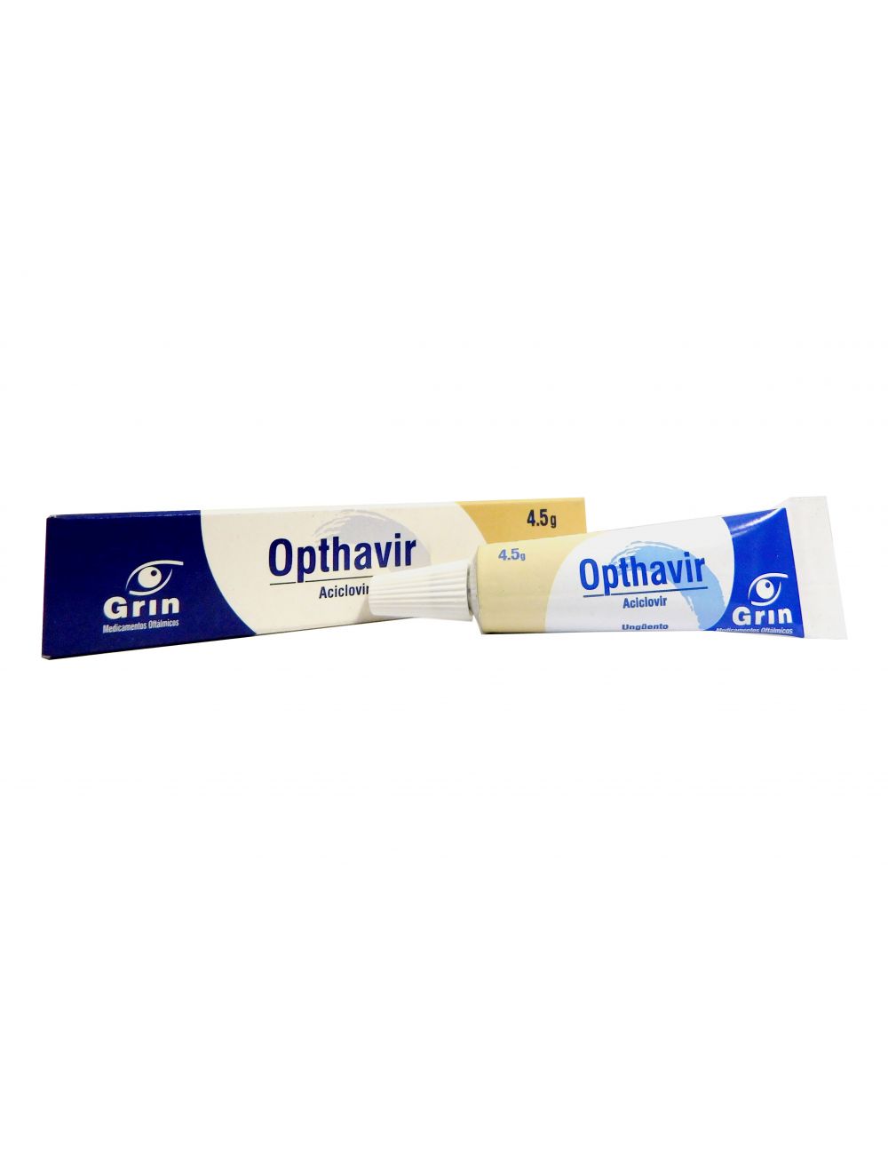 OPTHAVIR UNGÜENTO 30 MG CAJA CON TUBO 4.5 G