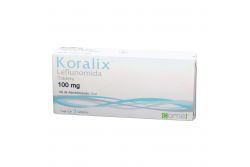 Koralix 100 mg Caja Con 3 tabletas