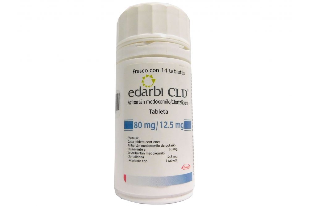Edarbi CLD 80/12.5mg Frasco Con 14 Tabletas
