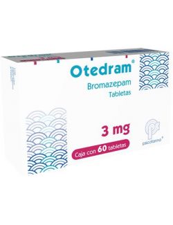 Otedram 3 mg Caja Con 30 Tabletas RX1