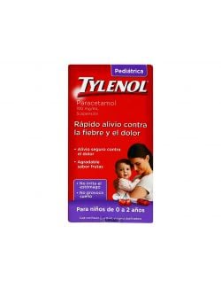 Tylenol Pediátrico 100mg/mL Caja Con Frasco Con 15 mL