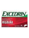 Excedrin Migraña 250 mg /250 mg /65 mg Caja Con Blister Con 10 Tabletas