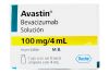 Avastin 100 mg Caja Con Un Frasco Ámpula Con 4 mL Rx3
