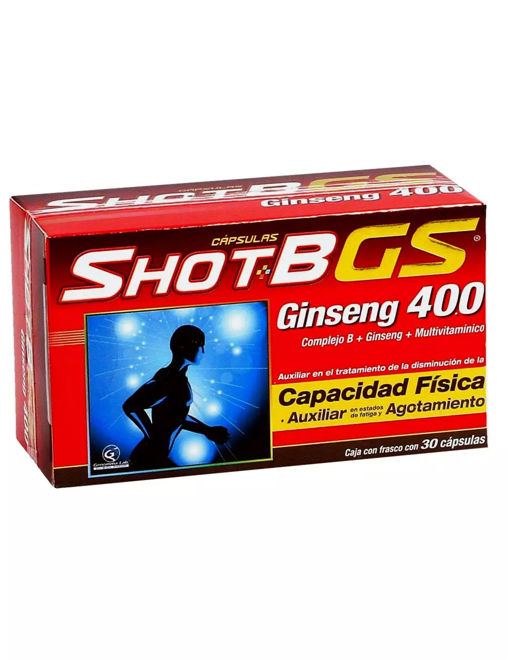 Shot B GS Caja Con Frasco Con 30 Cápsulas