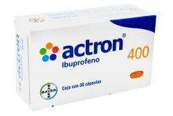 Actron 400 mg Caja Con 30 Cápsulas