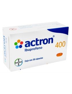 Actron 400 mg Caja Con 30 Cápsulas