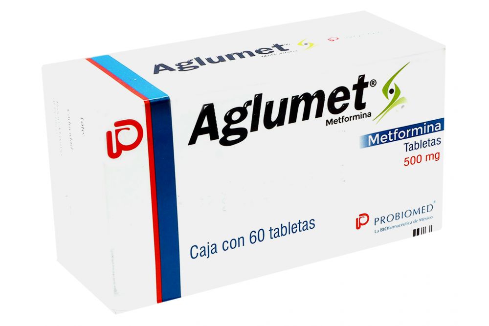 Aglumet 500 mg Caja Con 60 Tabletas