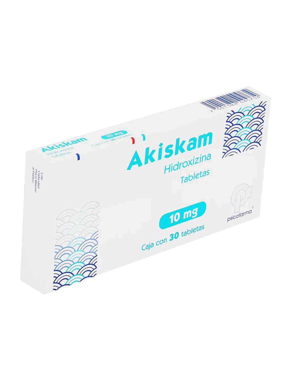 Akiskam 10 mg Caja Con 30 Tabletas Akiskam 10 mg Caja Con 30 Tabletas