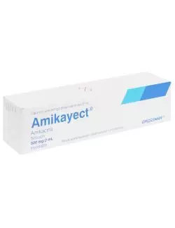 Amikayect 500 mg Caja Con 1 Jeringa Desechable 2 mL - RX2