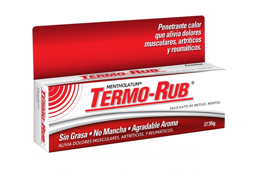 Termo Rub Crema 35 g Caja Con Tubo