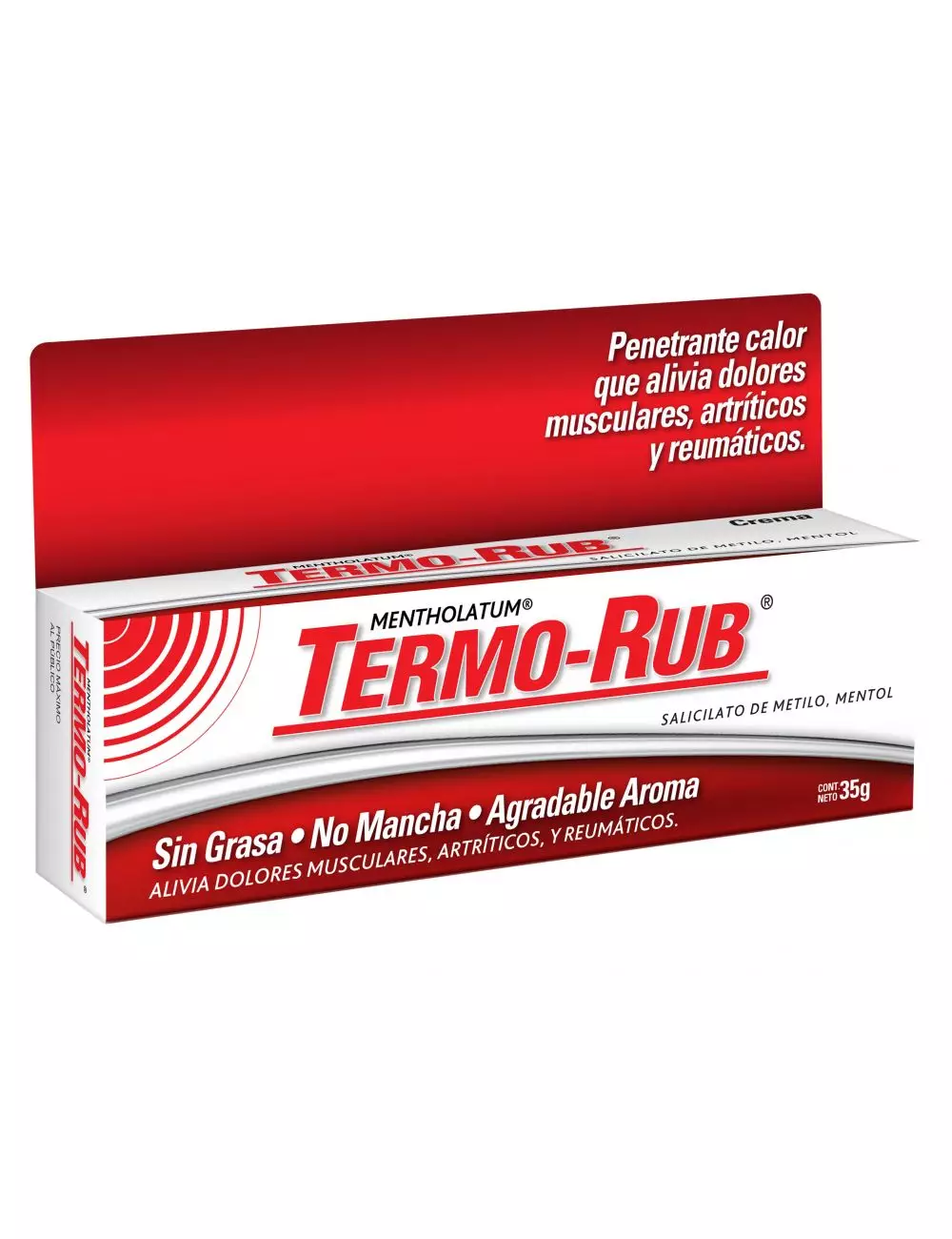 Termo Rub Crema 35 g Caja Con Tubo